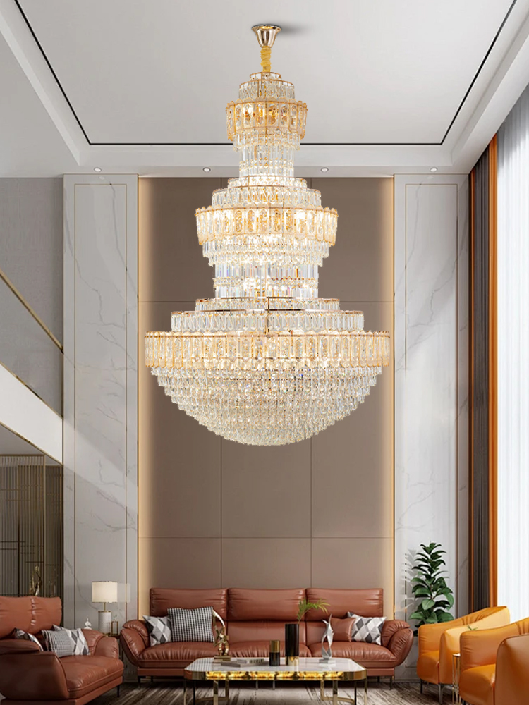 Lighting Decor Store - โคมไฟเพดาน LED ดีไซน์หรูหรา สำหรับตกแต่งห้องนั่งเล่น วิลล่า ดูเพล็กซ์