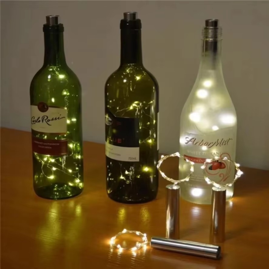 Decor Lighting Cork - LED ขวดไวน์ Cork Starry Light String