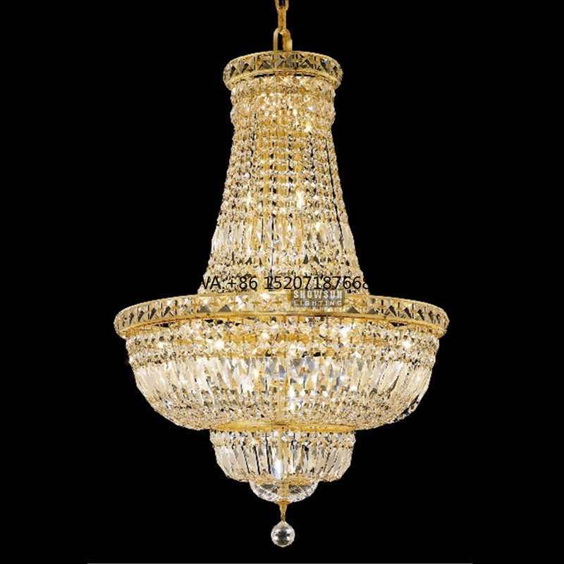 Home Decor Lighting Manufacturer - โคมไฟระย้าคริสตัล LED หรูหราทันสมัยสำหรับตกแต่งบ้าน วิลล่า โรงแรม โครงการ
