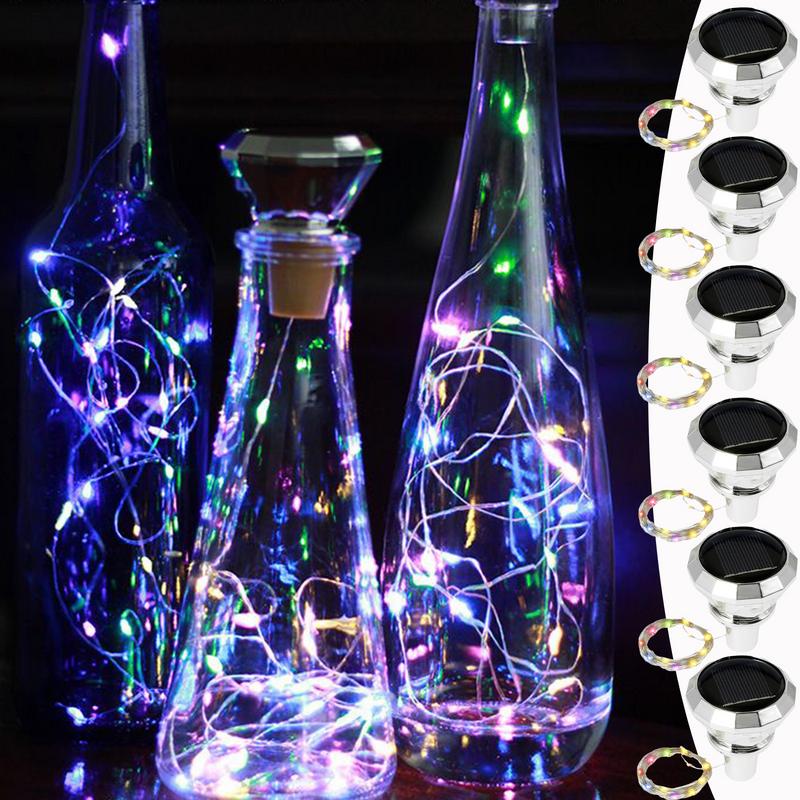 ไฟสําหรับขวด 6X ไฟคอร์กกันน้ํา - Decor Lighting Cork บทวิจารณ์และราคา