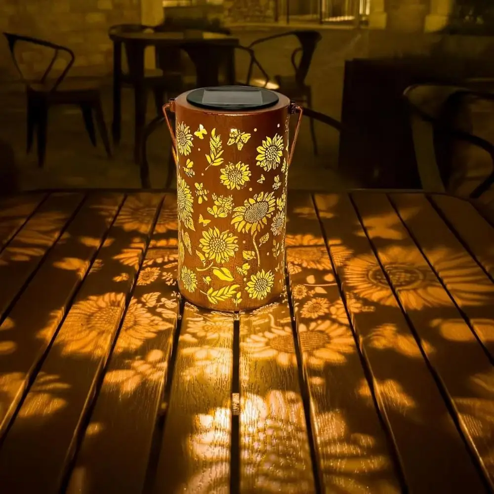 ไฟดอกทานตะวัน แสงเงา ไฟกันน้ำก - Garden Lighting Decor บทวิจารณ์และราคา