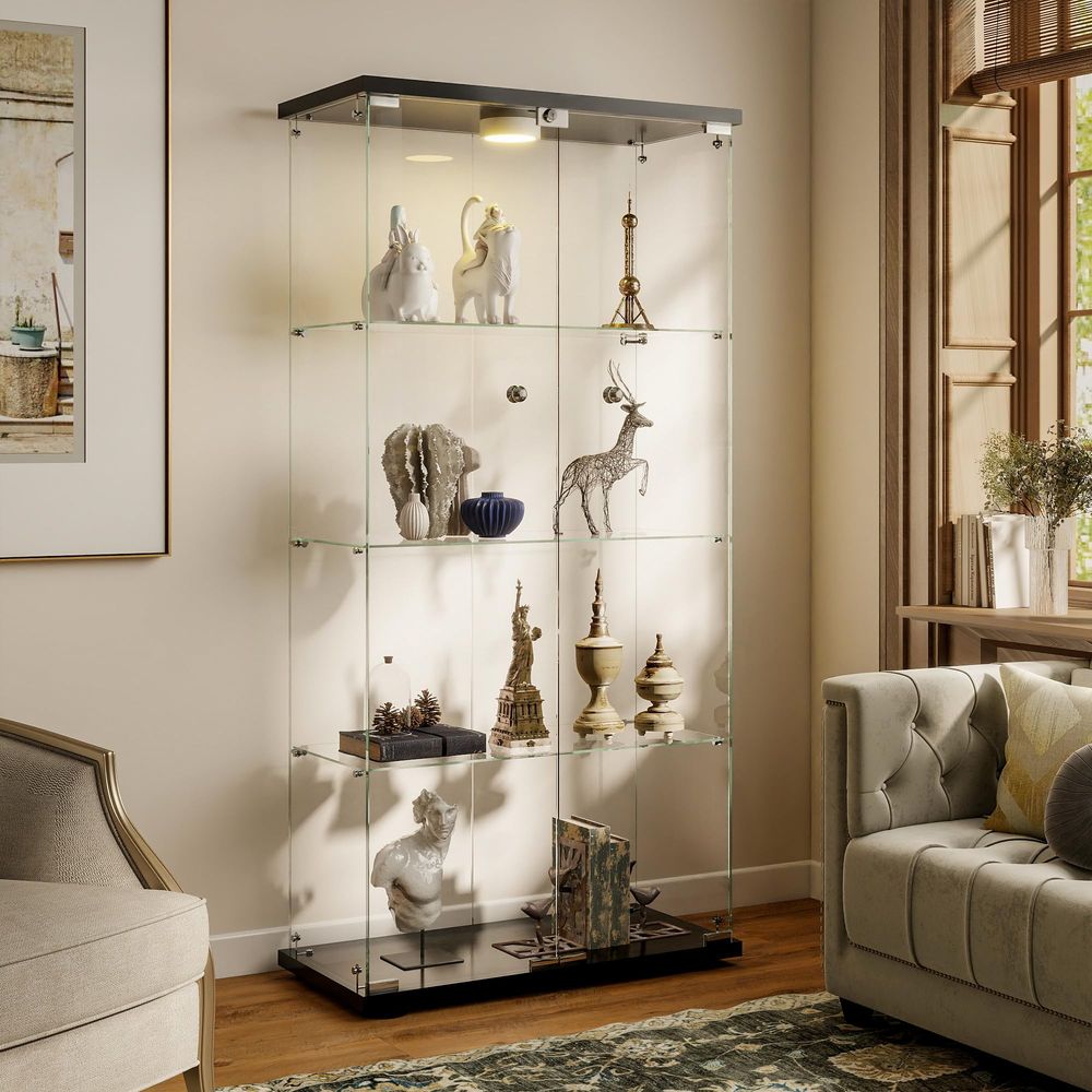 ตู้โชว์พร้อมไฟ LED และระบบล็อค - Lighting & Home Decor Studio บทวิจารณ์และราคา