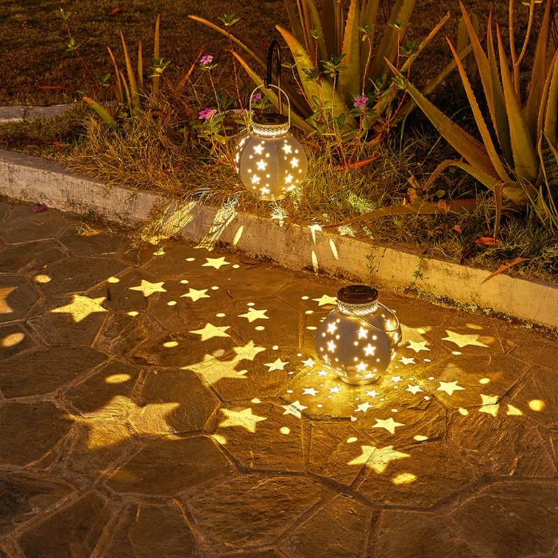 โคมไฟโปรเจคเตอร์รูปดาวสำหรับสว - Garden Lighting Decor บทวิจารณ์และราคา