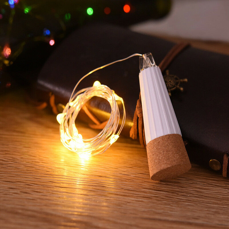 2m 20 LED Cork ขวด Fairy Light - Decor Lighting Cork บทวิจารณ์และราคา