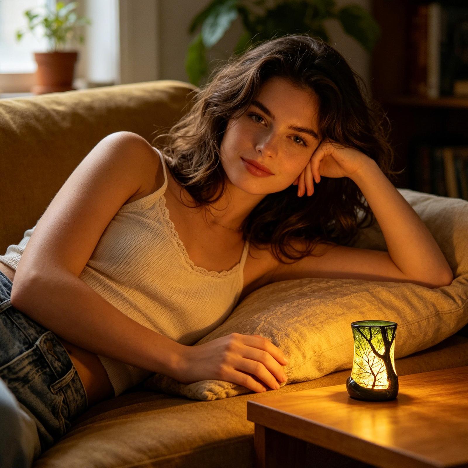 โคมไฟตั้งโต๊ะข้างเตียง ไฟกลางค - Lighting Decor Bedroom บทวิจารณ์และราคา