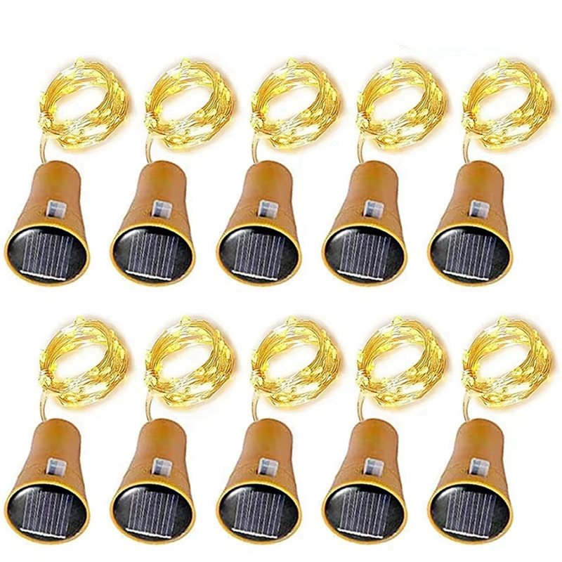 ABHU ไฟประดับขวดไวน์พลังงานแสง - Decor Lighting Cork บทวิจารณ์และราคา