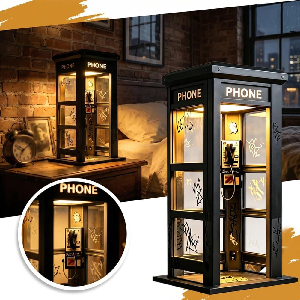 โคมไฟตั้งโต๊ะรูปตู้โทรศัพท์กรา - Lighting Decor Bedroom บทวิจารณ์และราคา