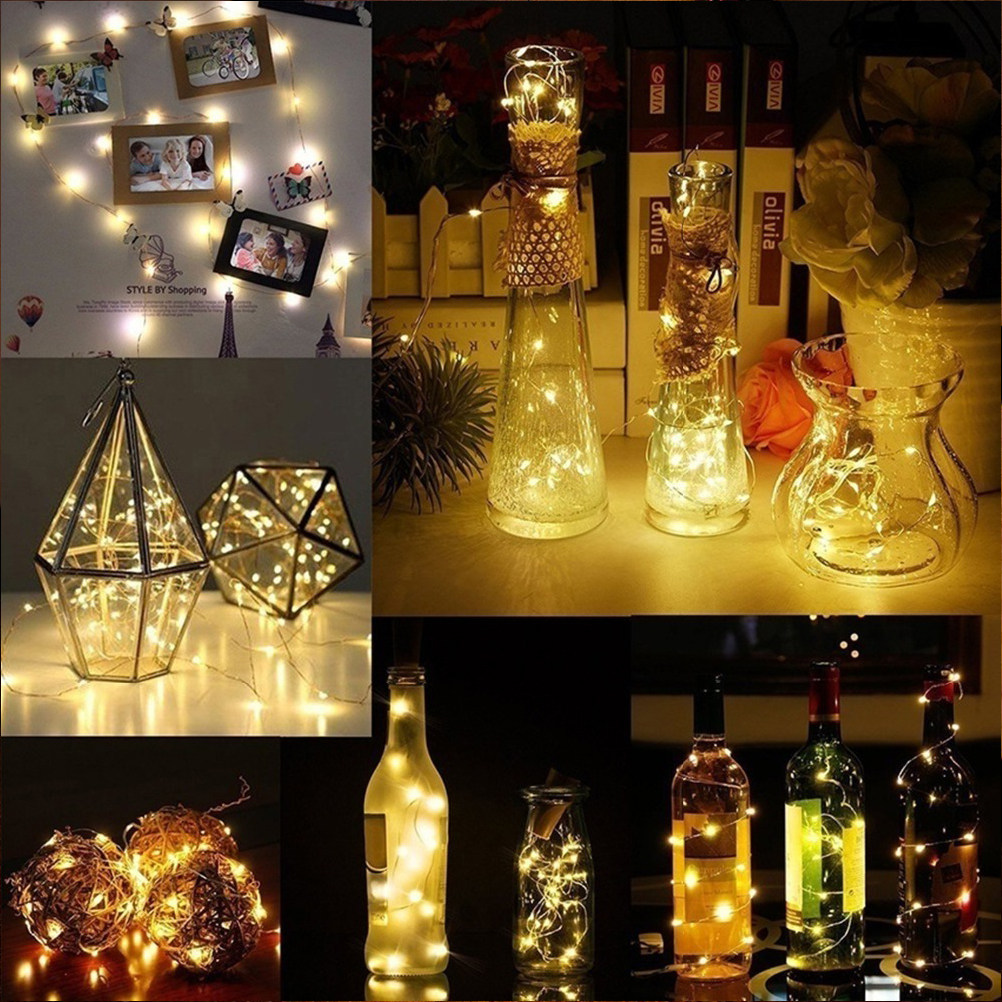 ไฟประดับขวดไวน์พลังงานแสงอาทิต - Decor Lighting Cork บทวิจารณ์และราคา