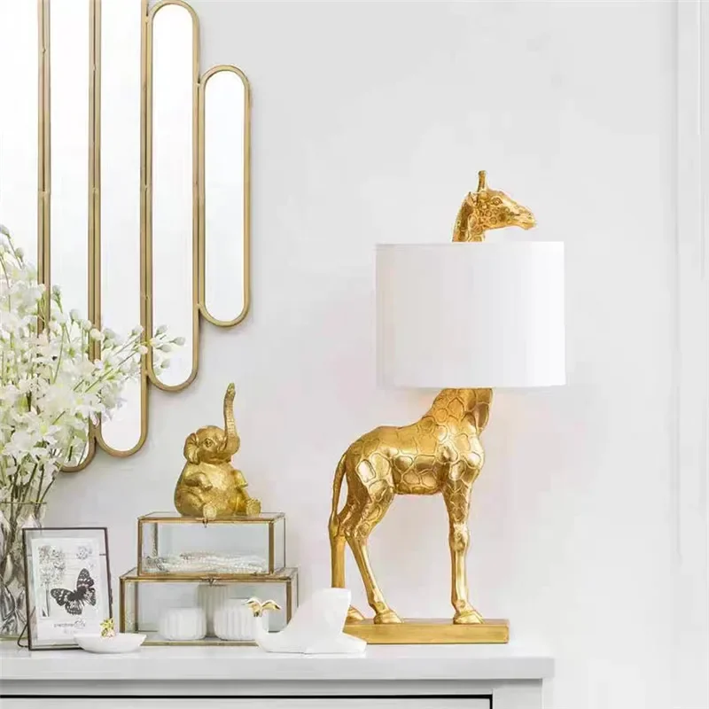 โคมไฟตั้งโต๊ะรูปยีราฟเรซิ่น ดี - Home Decor Lighting Manufacturer บทวิจารณ์และราคา