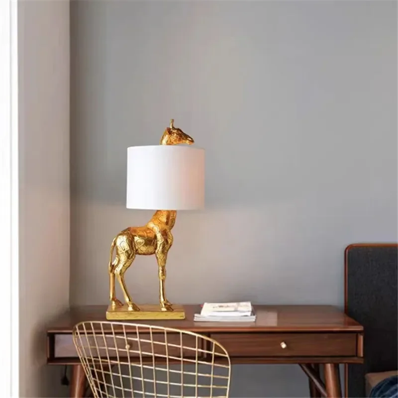โคมไฟตั้งโต๊ะรูปยีราฟเรซิ่น ดี - Home Decor Lighting Manufacturer บทวิจารณ์และราคา