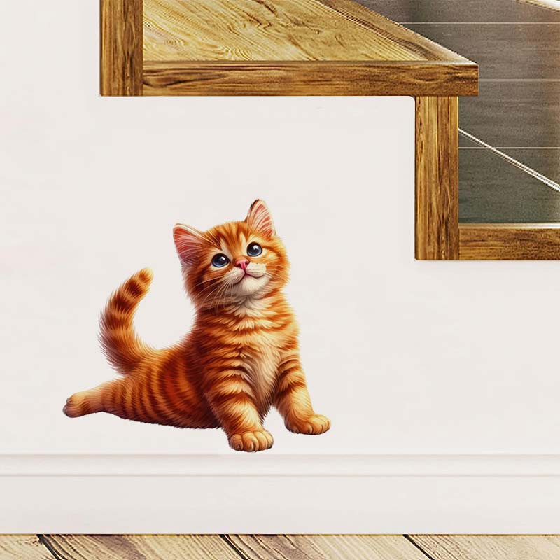 สติกเกอร์ติดผนังรูปแมวโยคะแบบล - Lighting Mcqueen Bedroom Decor บทวิจารณ์และราคา