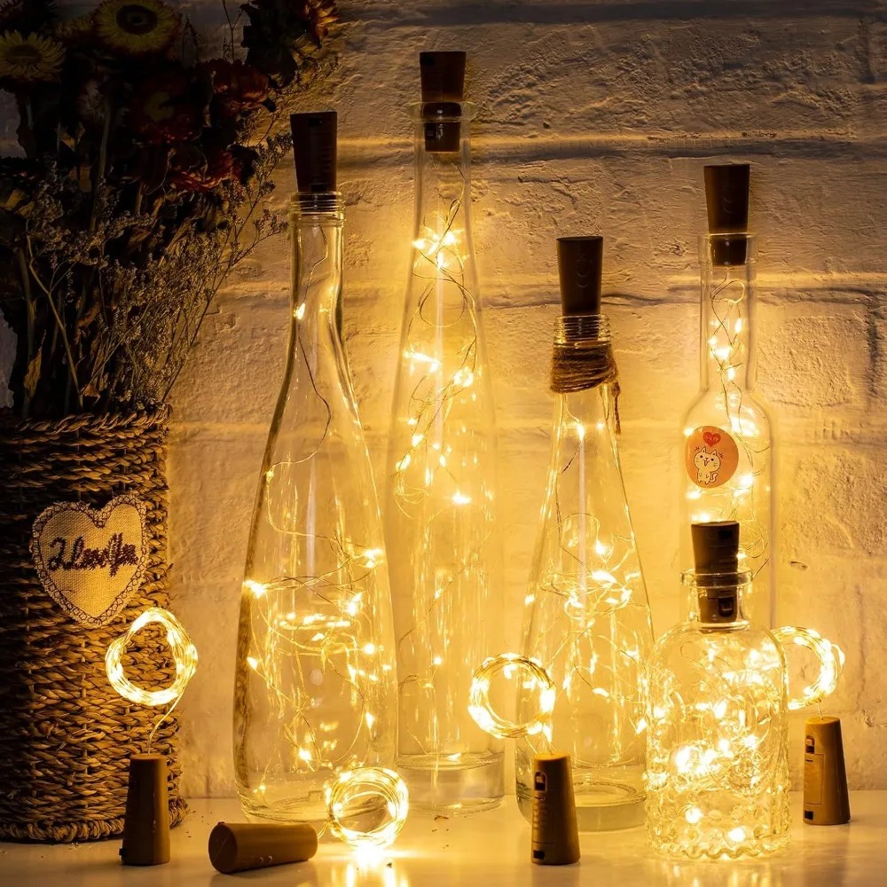 ไฟ LED ประดับขวดไวน์ 10 ชิ้น ไ - Decor Lighting Cork บทวิจารณ์และราคา