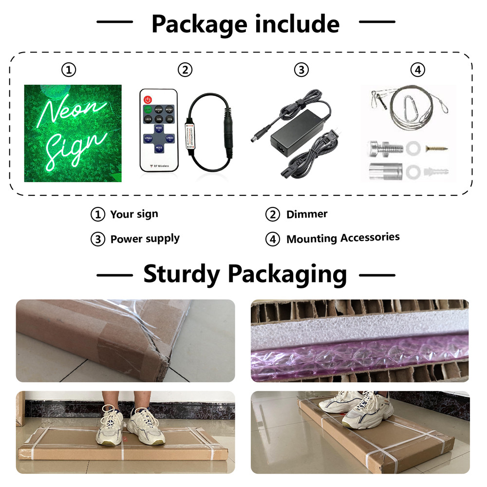 ป้ายไฟนีออน LED ปรับแต่งได้ งา - Lighting Decor Store บทวิจารณ์และราคา
