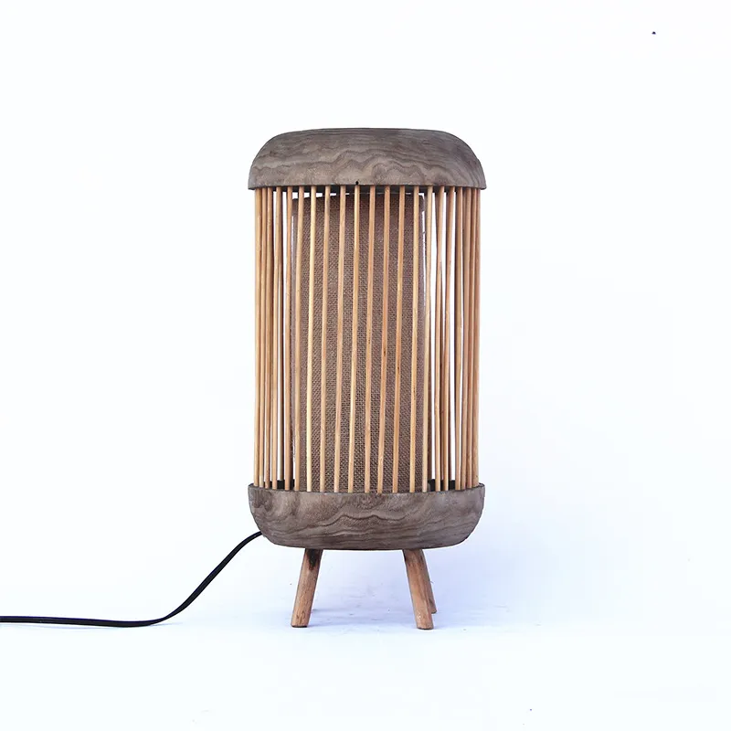 โคมไฟตั้งพื้นไม้กลวงทำมือระดับ - Home Decor Lighting Manufacturer บทวิจารณ์และราคา