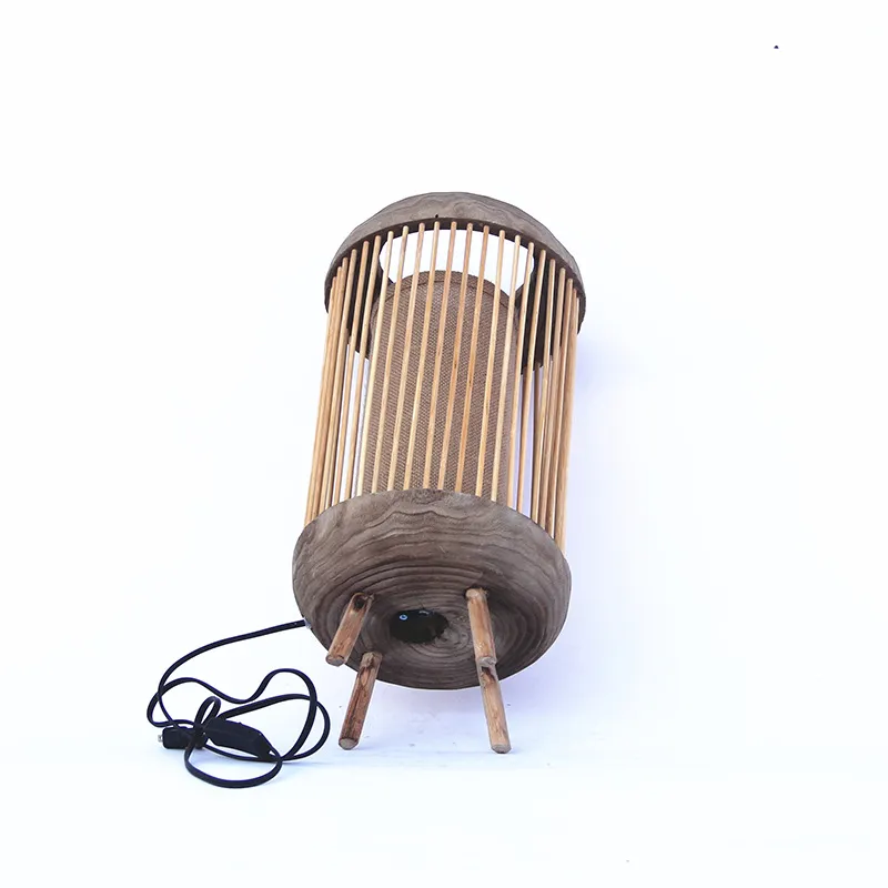 โคมไฟตั้งพื้นไม้กลวงทำมือระดับ - Home Decor Lighting Manufacturer บทวิจารณ์และราคา