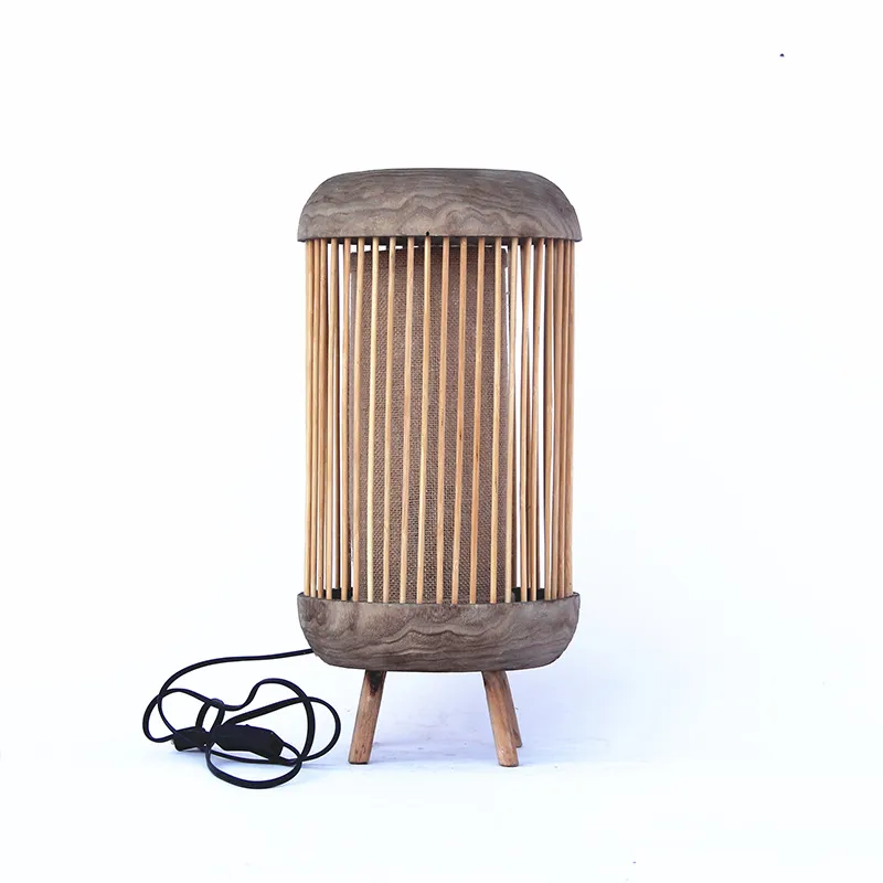 โคมไฟตั้งพื้นไม้กลวงทำมือระดับ - Home Decor Lighting Manufacturer บทวิจารณ์และราคา