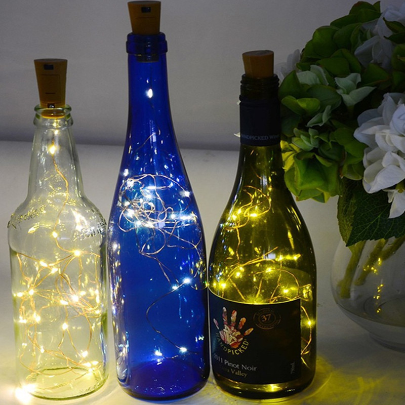 ไฟสายขวดไวน์แบบ LED พร้อมไม้ก๊ - Decor Lighting Cork บทวิจารณ์และราคา