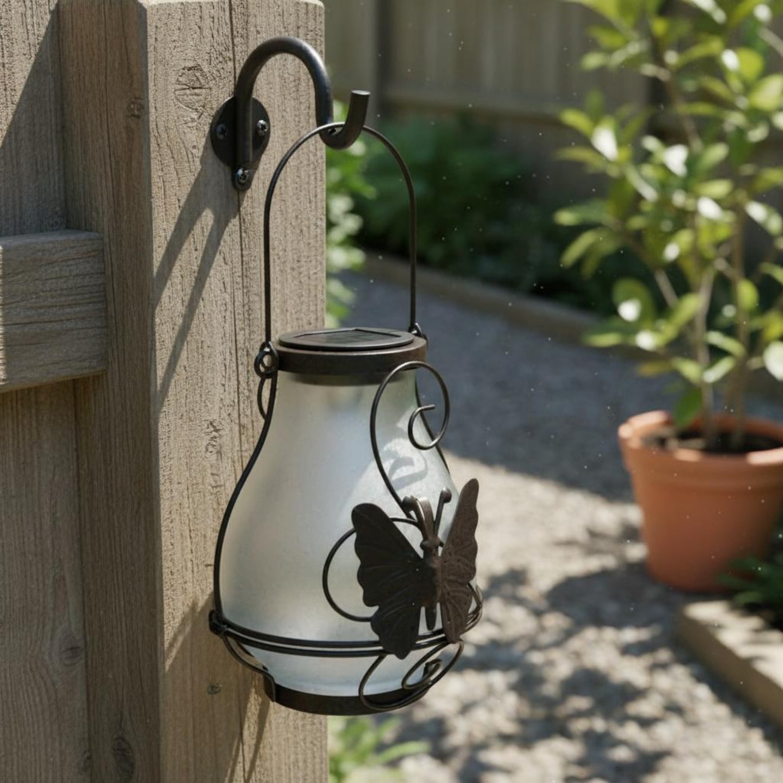 โคมไฟผีเสื้อพลังงานแสงอาทิตย์  - Garden Lighting Decor บทวิจารณ์และราคา