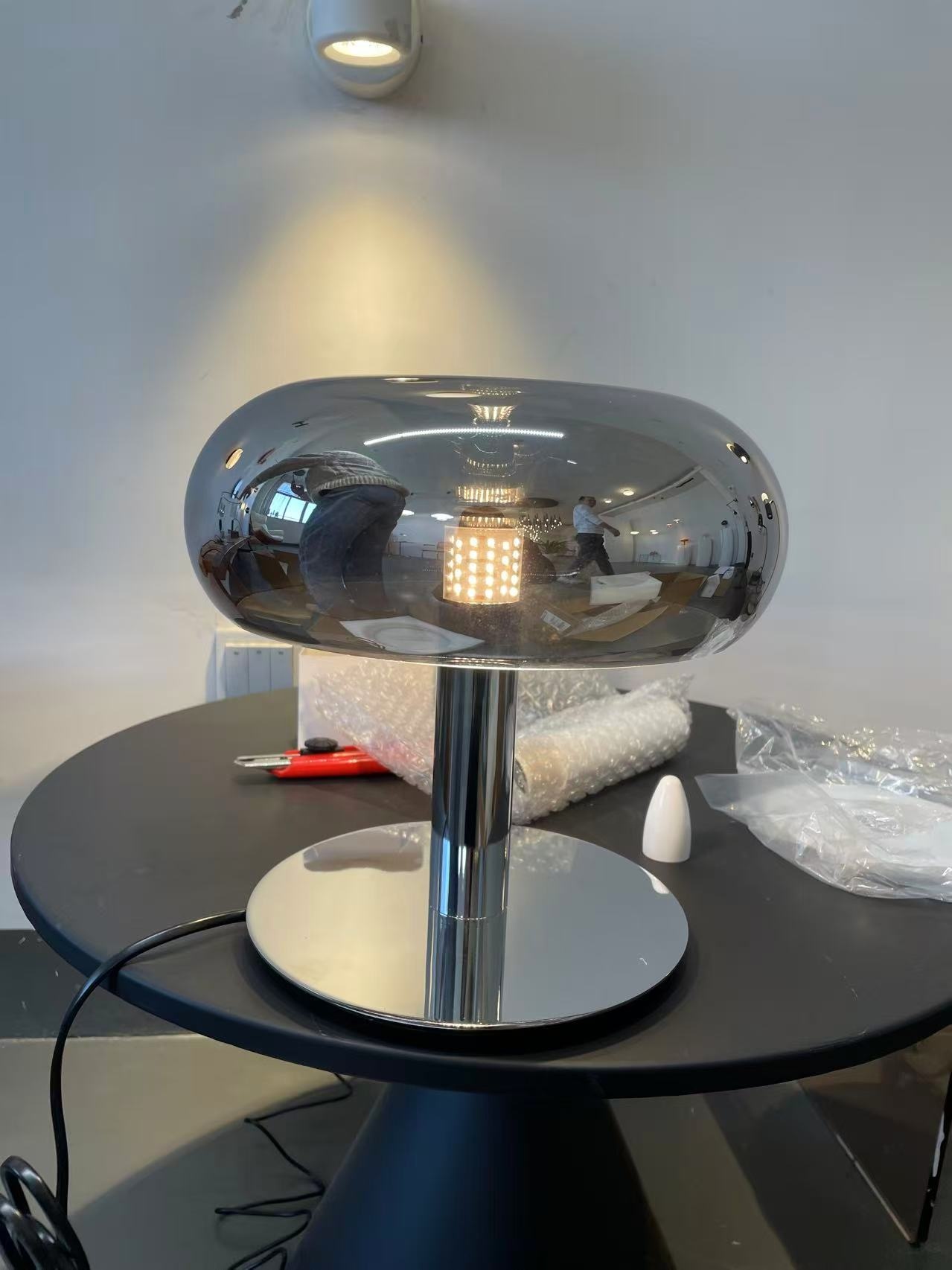 โคมไฟตั้งโต๊ะรูปเห็ดโลหะ ผลิตด - Home Decor Lighting Manufacturer บทวิจารณ์และราคา