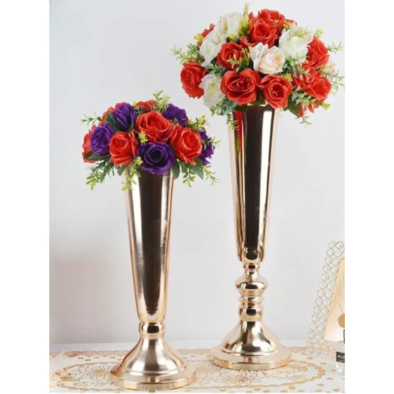 แจกันโลหะเคลือบไฟฟ้าสไตล์หรูหร - Home Decor Lighting Manufacturer บทวิจารณ์และราคา