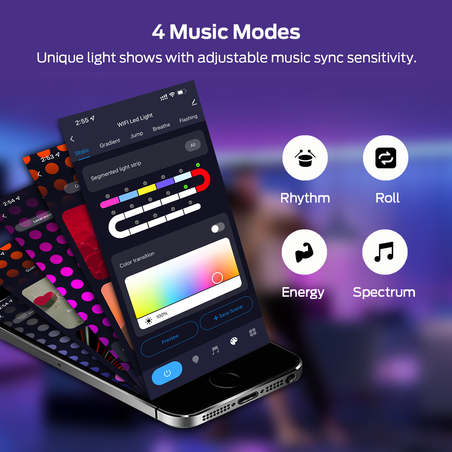 Tuya ไฟแอลอีดีมีไวไฟนีออน rgbi - Decor Lighting Address บทวิจารณ์และราคา
