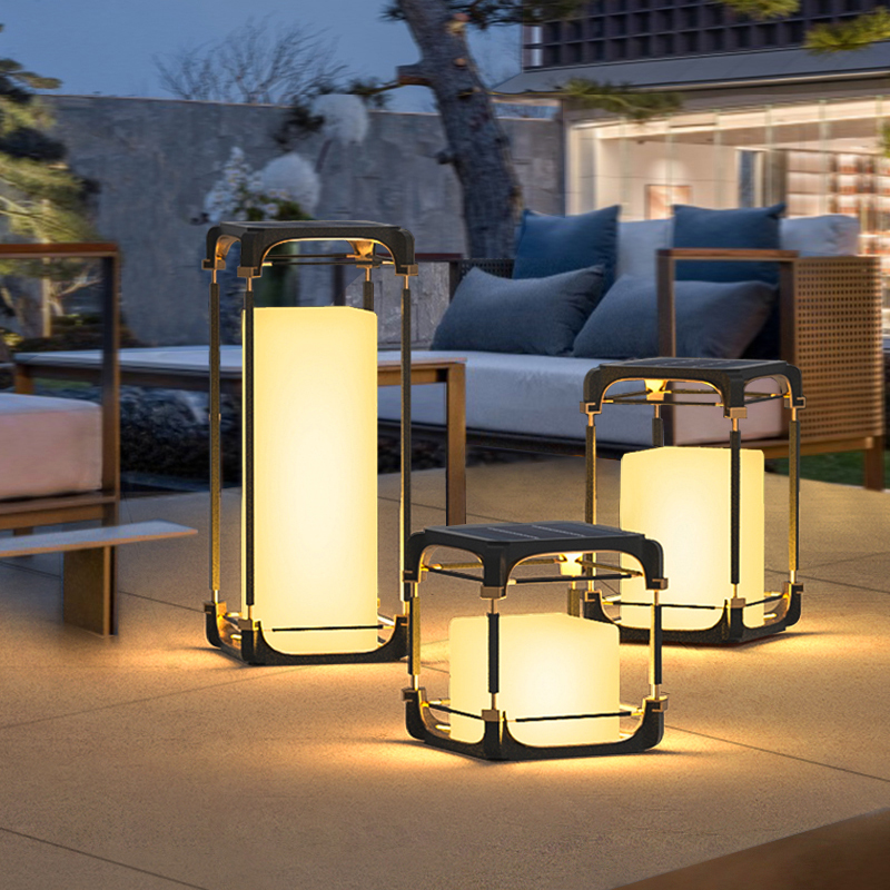 โคมไฟตั้งพื้นแบบมีแสงสว่าง โคม - Garden Lighting Decor บทวิจารณ์และราคา