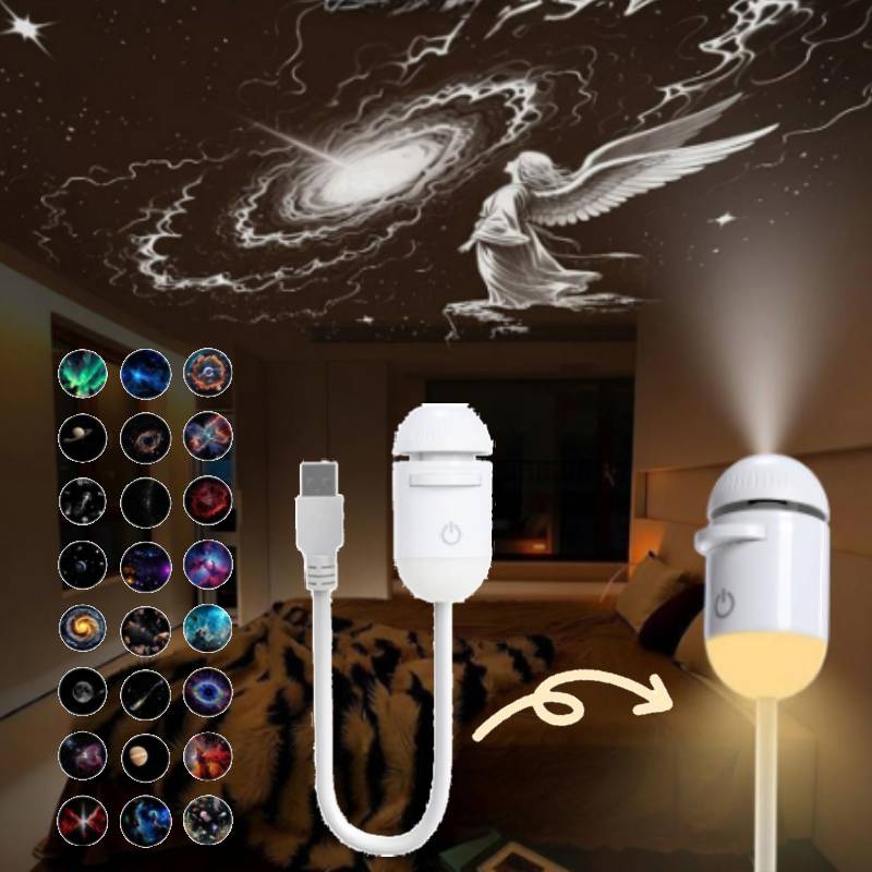 โปรเจคเตอร์ดวงดาวกาแล็กซี่ ไฟก - Star Projector Night บทวิจารณ์และราคา