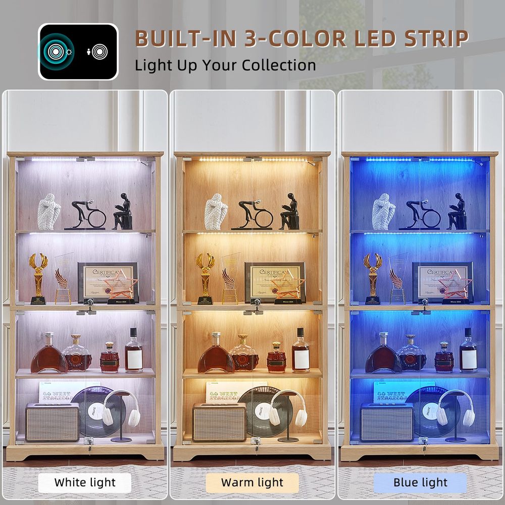 ตู้โชว์กระจกสไตล์บ้านไร่พร้อมป - Lighting & Home Decor Studio บทวิจารณ์และราคา