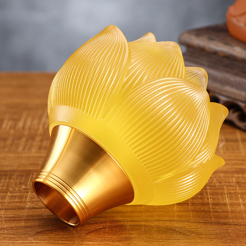 2 ชิ้น/ล็อตขายส่งแก้ว Lotus เช - Home Decor Lighting Manufacturer บทวิจารณ์และราคา