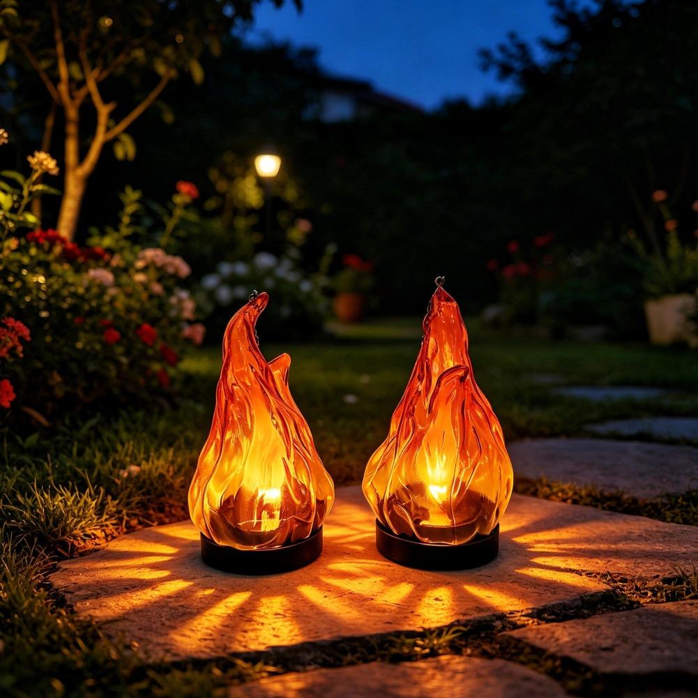 โคมไฟแขวนพลังงานแสงอาทิตย์แบบเ - Garden Lighting Decor บทวิจารณ์และราคา