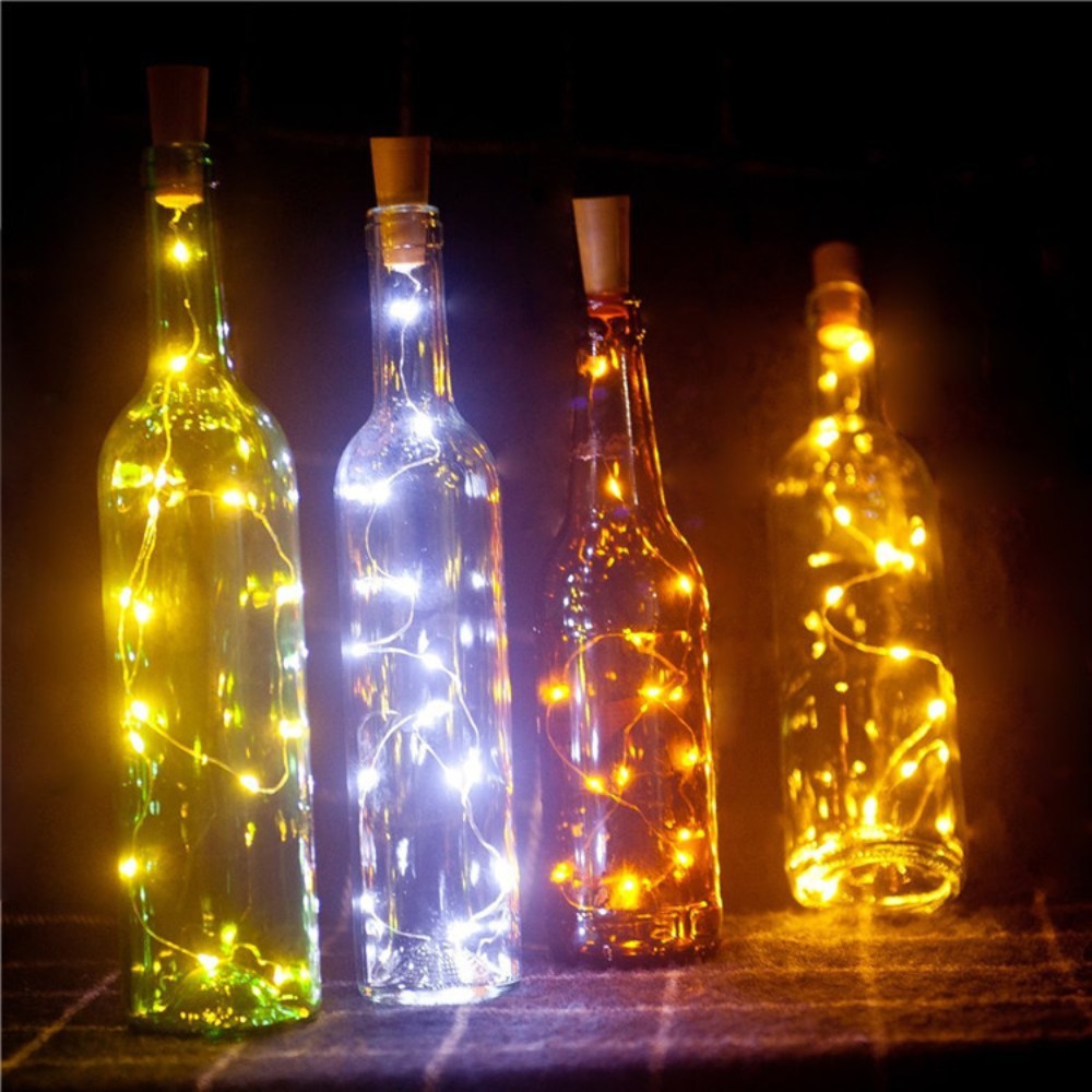 บาร์ LED ขวดไวน์ Cork 2M Strin - Decor Lighting Cork บทวิจารณ์และราคา