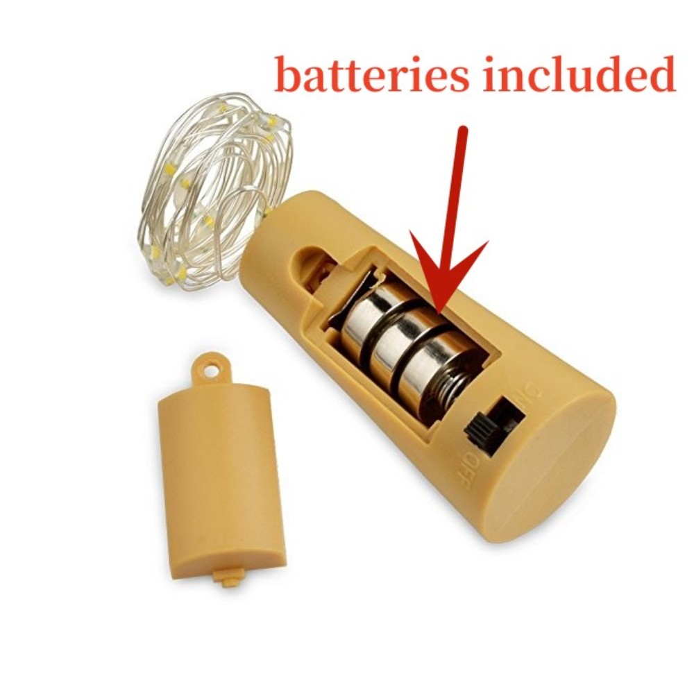 บาร์ LED ขวดไวน์ Cork 2M Strin - Decor Lighting Cork บทวิจารณ์และราคา