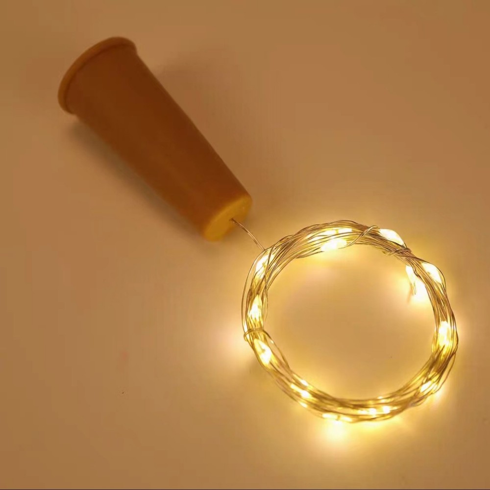 บาร์ LED ขวดไวน์ Cork 2M Strin - Decor Lighting Cork บทวิจารณ์และราคา