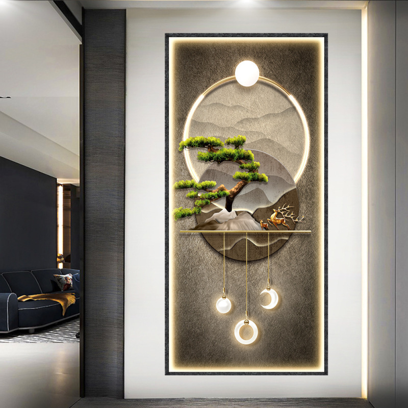 แสงและเงาระเบียงตกแต่งภาพวาดโม - Home Decor Lighting Brands บทวิจารณ์และราคา