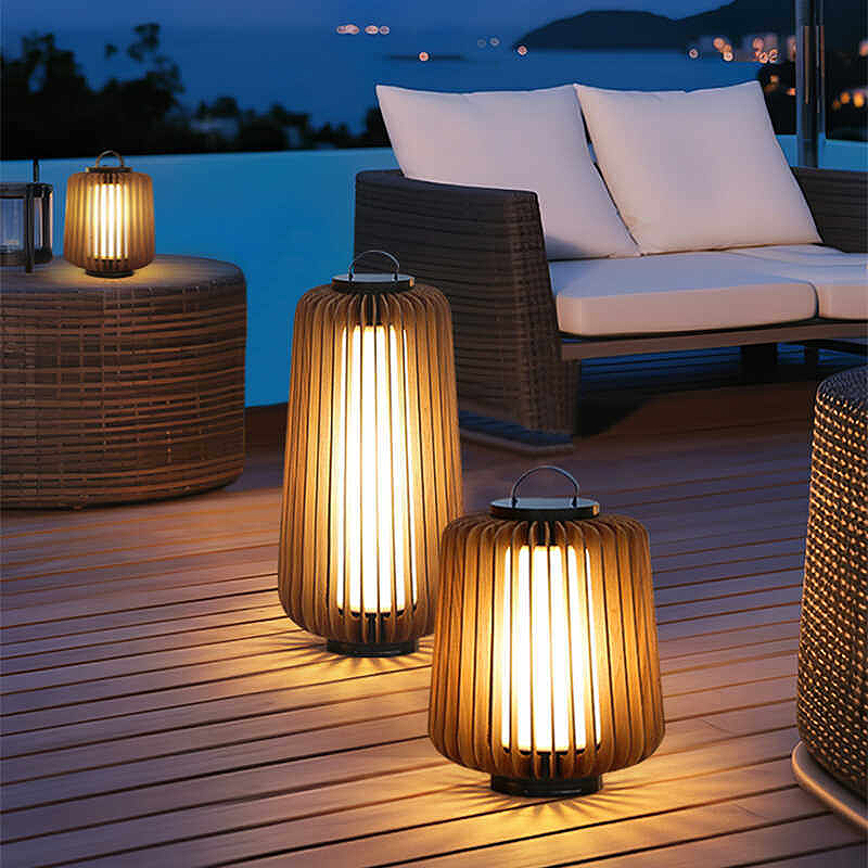 โคมไฟตั้งพื้นเรืองแสง ไฟ LED พ - Garden Lighting Decor บทวิจารณ์และราคา