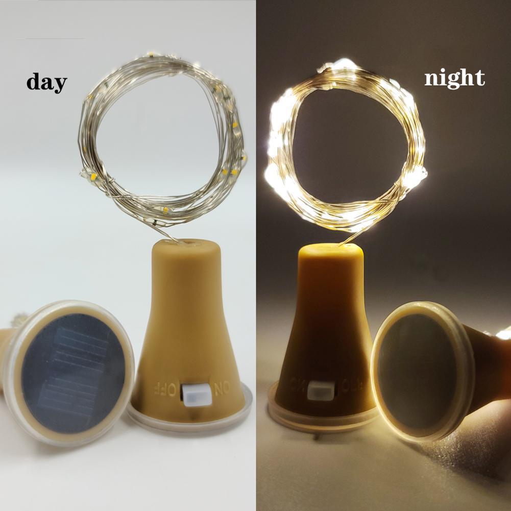 ไฟประดับขวดไวน์พลังงานแสงอาทิต - Decor Lighting Cork บทวิจารณ์และราคา